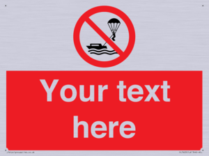 Custom No parasailing